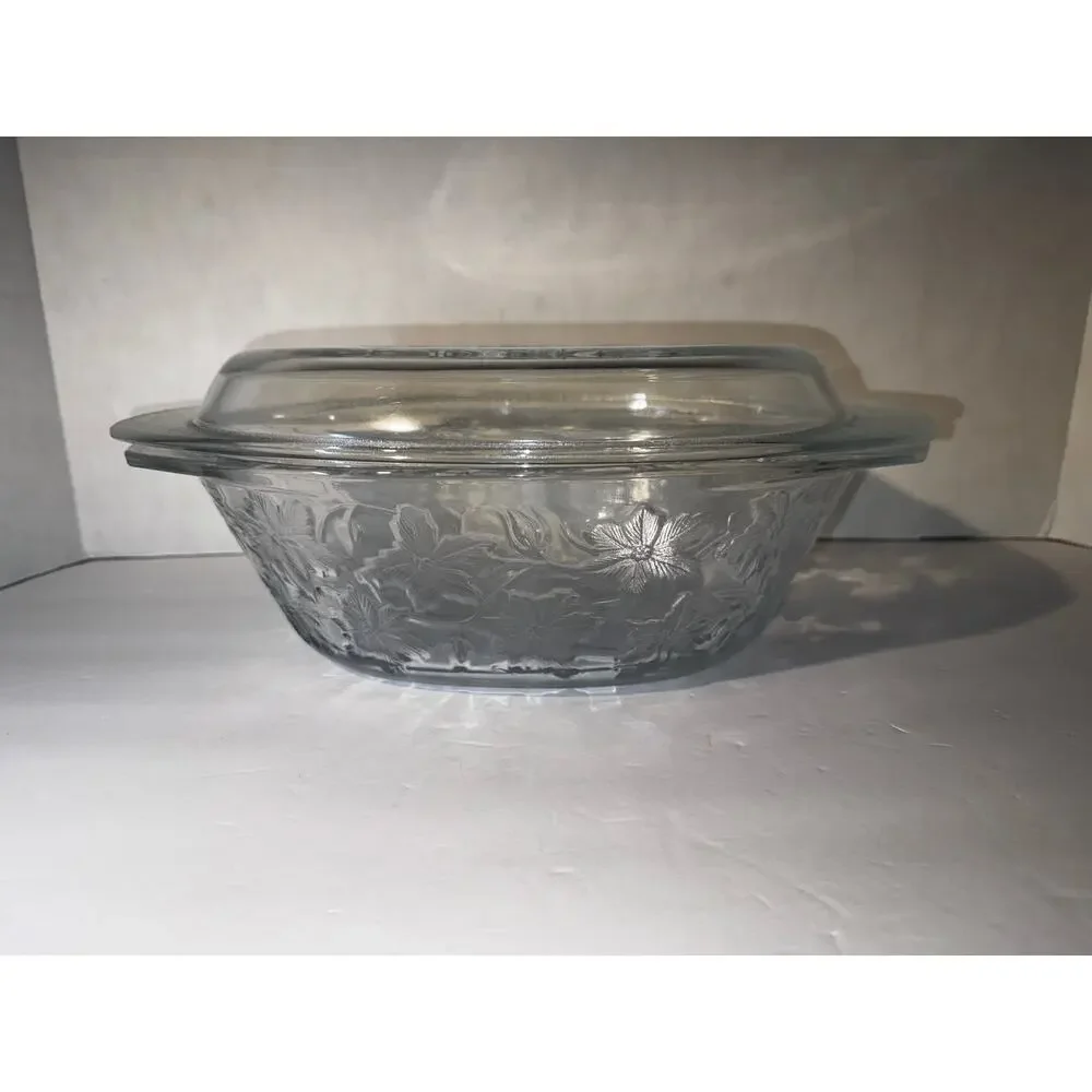 Princess House Fantasia oval 3 quart casserole dish with lid Miracle Dish